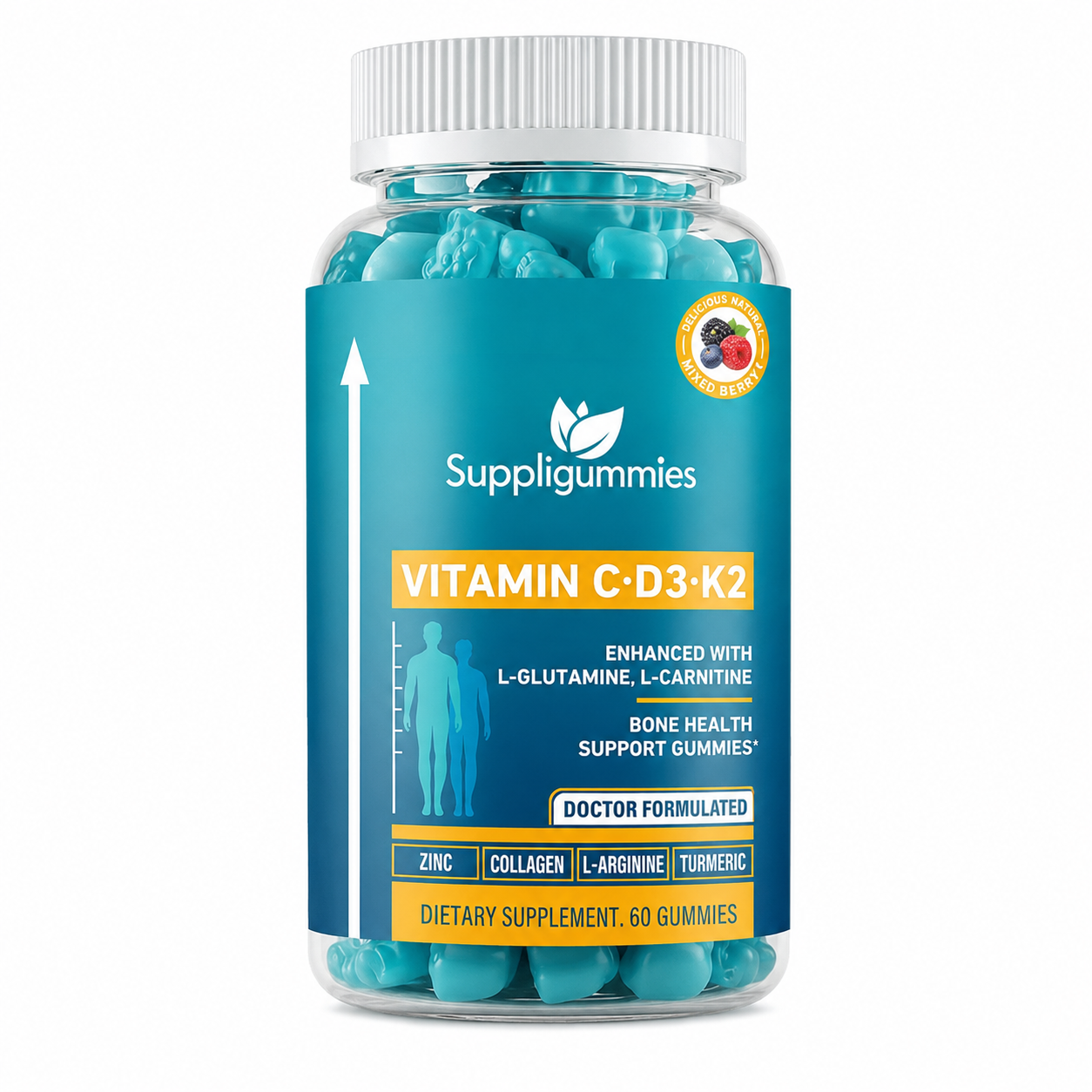 Calcium Magnesium Soft Candy with Vitamin D3 K2