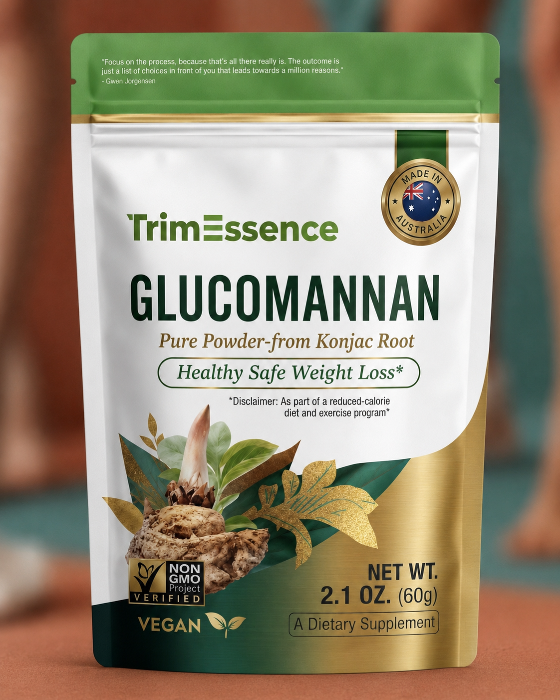 Pure Glucomannan Kojic Powder