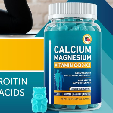 Calcium Magnesium Soft Candy with Vitamin D3 K2
