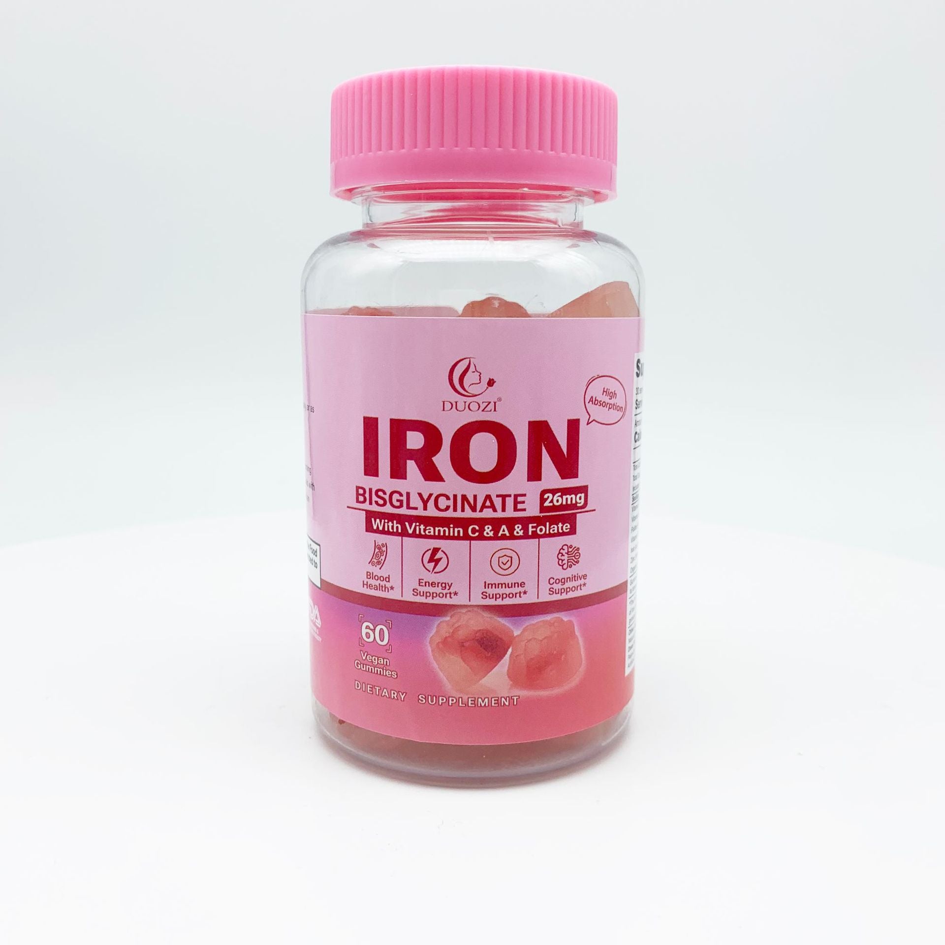 Iron Calcium Zinc Nutritional Gummies