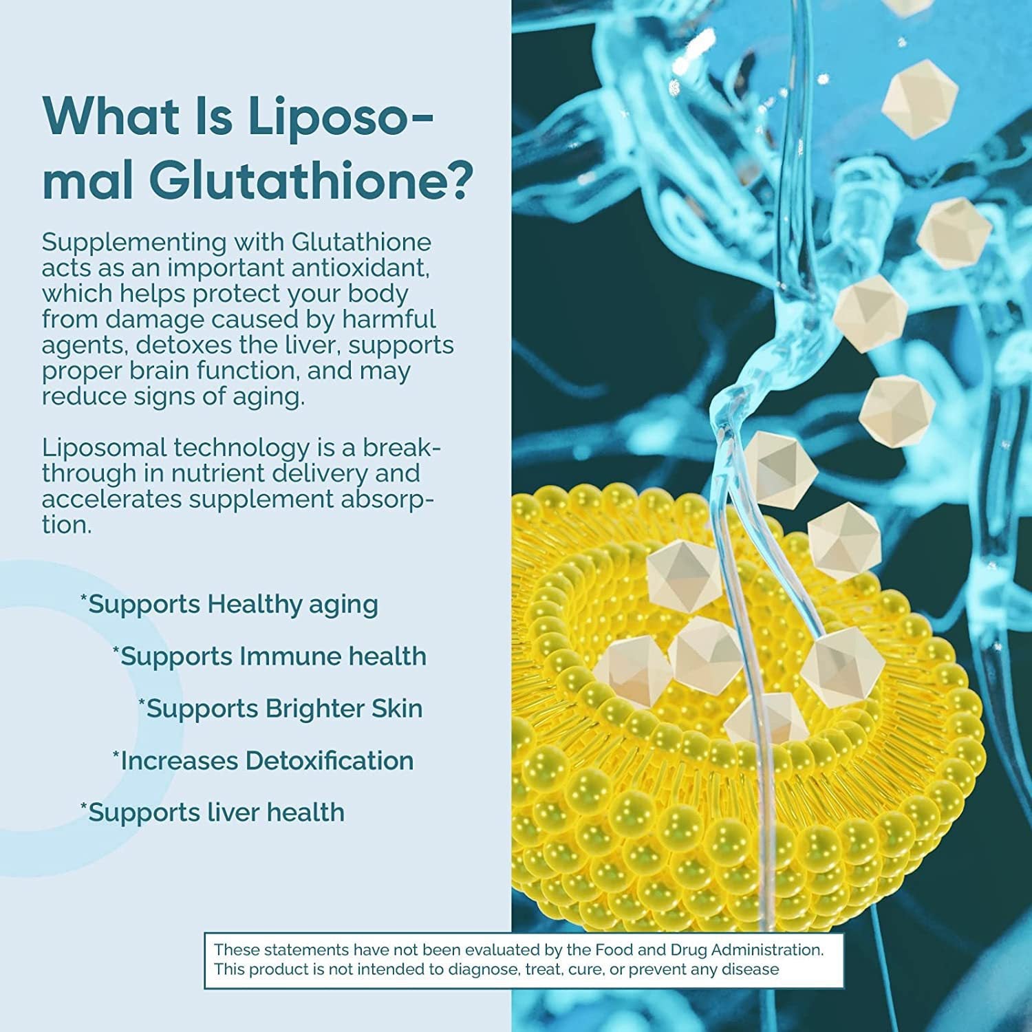 Glutathione Soft Capsules Sugar-Free Antioxidant Supplement
