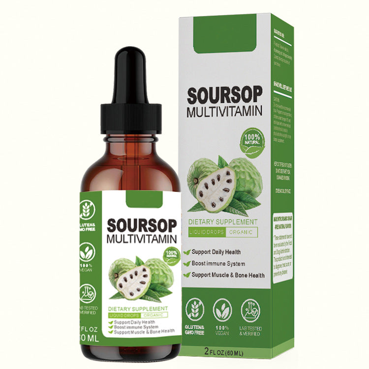 Chlorophyll Vitamin B12 Soursop Drops