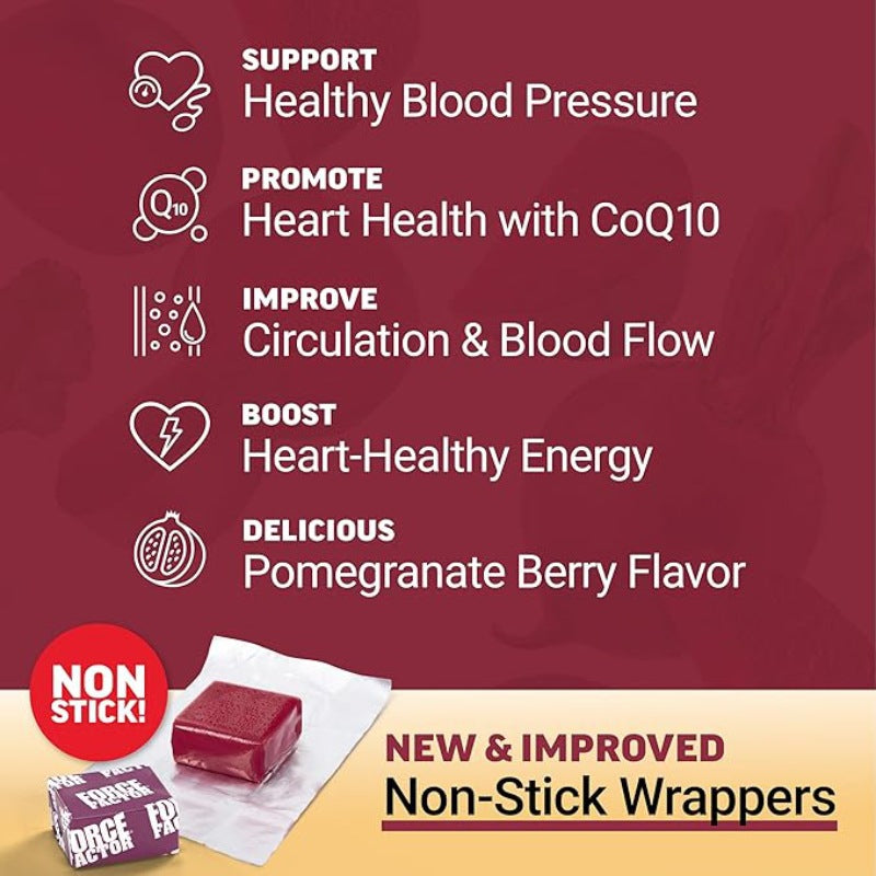 Beetroot Pomegranate Flavor Gummies